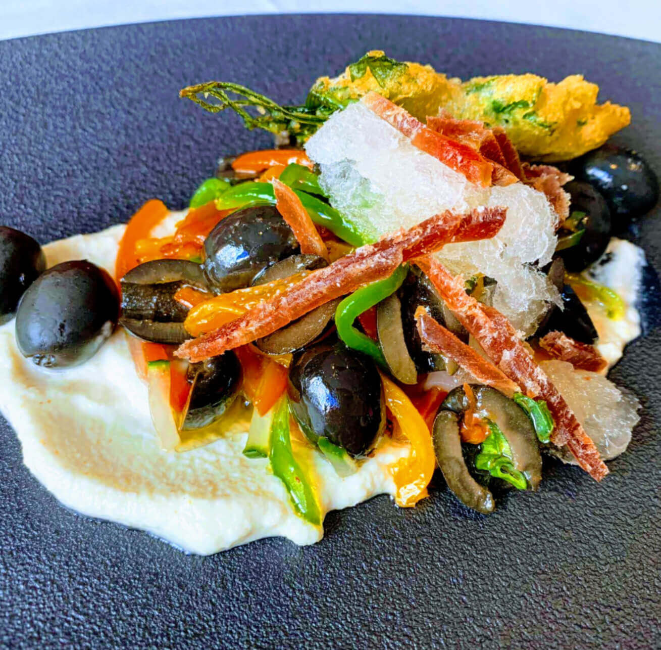 Receta con aceituna negra cacereña de Braulio Rodrigo