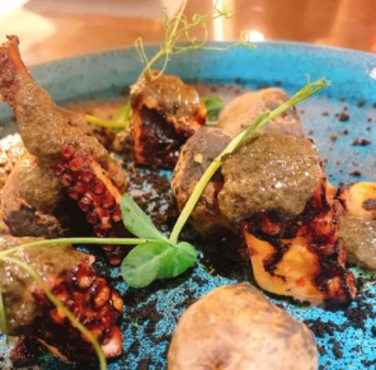 Receta de Paraíso Lunar del Teide con Aceituna Hojiblanca